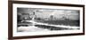 Cuba Fuerte Collection Panoramic BW - Malecon Wall of Havana-Philippe Hugonnard-Framed Photographic Print