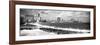 Cuba Fuerte Collection Panoramic BW - Malecon Wall of Havana-Philippe Hugonnard-Framed Photographic Print