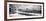 Cuba Fuerte Collection Panoramic BW - Malecon Wall of Havana-Philippe Hugonnard-Framed Photographic Print