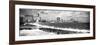 Cuba Fuerte Collection Panoramic BW - Malecon Wall of Havana-Philippe Hugonnard-Framed Photographic Print