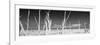 Cuba Fuerte Collection Panoramic BW - Ocean Wild Nature-Philippe Hugonnard-Framed Photographic Print