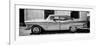 Cuba Fuerte Collection Panoramic BW - Old American Classic Car IV-Philippe Hugonnard-Framed Photographic Print