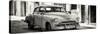 Cuba Fuerte Collection Panoramic BW - Old Chevrolet-Philippe Hugonnard-Stretched Canvas