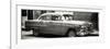 Cuba Fuerte Collection Panoramic BW - Old Chevy-Philippe Hugonnard-Framed Photographic Print