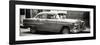 Cuba Fuerte Collection Panoramic BW - Old Chevy-Philippe Hugonnard-Framed Photographic Print