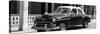 Cuba Fuerte Collection Panoramic BW - Old Classic Car II-Philippe Hugonnard-Stretched Canvas