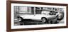 Cuba Fuerte Collection Panoramic BW - Old Ford Car II-Philippe Hugonnard-Framed Photographic Print