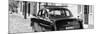 Cuba Fuerte Collection Panoramic BW - Old Ford Classic Car II-Philippe Hugonnard-Mounted Photographic Print