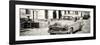 Cuba Fuerte Collection Panoramic BW - Old Taxi in Trinidad-Philippe Hugonnard-Framed Photographic Print