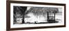 Cuba Fuerte Collection Panoramic BW - Paradise Beach Hut-Philippe Hugonnard-Framed Photographic Print