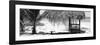 Cuba Fuerte Collection Panoramic BW - Paradise Beach Hut-Philippe Hugonnard-Framed Photographic Print