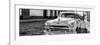 Cuba Fuerte Collection Panoramic BW - Plymouth Classic Car II-Philippe Hugonnard-Framed Photographic Print