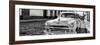 Cuba Fuerte Collection Panoramic BW - Plymouth Classic Car II-Philippe Hugonnard-Framed Photographic Print