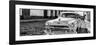 Cuba Fuerte Collection Panoramic BW - Plymouth Classic Car II-Philippe Hugonnard-Framed Photographic Print