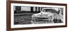 Cuba Fuerte Collection Panoramic BW - Plymouth Classic Car II-Philippe Hugonnard-Framed Photographic Print