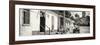 Cuba Fuerte Collection Panoramic BW - Quiet Street in Trinidad-Philippe Hugonnard-Framed Photographic Print