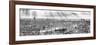 Cuba Fuerte Collection Panoramic BW - Rays of light on Havana II-Philippe Hugonnard-Framed Photographic Print