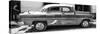 Cuba Fuerte Collection Panoramic BW - Retro Car II-Philippe Hugonnard-Stretched Canvas