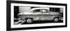 Cuba Fuerte Collection Panoramic BW - Retro Car-Philippe Hugonnard-Framed Photographic Print