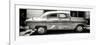 Cuba Fuerte Collection Panoramic BW - Retro Car-Philippe Hugonnard-Framed Photographic Print