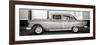 Cuba Fuerte Collection Panoramic BW - Retro Classic Car-Philippe Hugonnard-Framed Photographic Print