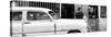 Cuba Fuerte Collection Panoramic BW - Street Scene-Philippe Hugonnard-Stretched Canvas