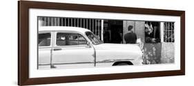 Cuba Fuerte Collection Panoramic BW - Street Scene-Philippe Hugonnard-Framed Photographic Print