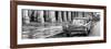 Cuba Fuerte Collection Panoramic BW - Taxi of Havana II-Philippe Hugonnard-Framed Photographic Print