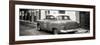 Cuba Fuerte Collection Panoramic BW - Taxi Pontiac 1953-Philippe Hugonnard-Framed Photographic Print