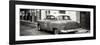 Cuba Fuerte Collection Panoramic BW - Taxi Pontiac 1953-Philippe Hugonnard-Framed Photographic Print