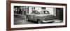 Cuba Fuerte Collection Panoramic BW - Taxi Pontiac 1953-Philippe Hugonnard-Framed Photographic Print