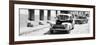 Cuba Fuerte Collection Panoramic BW - Taxis in Trinidad II-Philippe Hugonnard-Framed Photographic Print