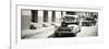 Cuba Fuerte Collection Panoramic BW - Taxis in Trinidad-Philippe Hugonnard-Framed Photographic Print