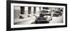 Cuba Fuerte Collection Panoramic BW - Taxis in Trinidad-Philippe Hugonnard-Framed Photographic Print