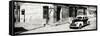 Cuba Fuerte Collection Panoramic BW - Trinidad Colorful Street Scene-Philippe Hugonnard-Framed Stretched Canvas