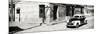Cuba Fuerte Collection Panoramic BW - Trinidad Colorful Street Scene-Philippe Hugonnard-Mounted Photographic Print