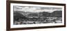 Cuba Fuerte Collection Panoramic BW - Vinales Valley II-Philippe Hugonnard-Framed Photographic Print