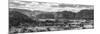 Cuba Fuerte Collection Panoramic BW - Vinales Valley II-Philippe Hugonnard-Mounted Photographic Print