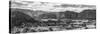 Cuba Fuerte Collection Panoramic BW - Vinales Valley II-Philippe Hugonnard-Stretched Canvas