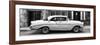 Cuba Fuerte Collection Panoramic BW - Vintage American Car II-Philippe Hugonnard-Framed Photographic Print