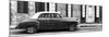 Cuba Fuerte Collection Panoramic BW - Vintage Car in Havana-Philippe Hugonnard-Mounted Photographic Print