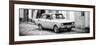 Cuba Fuerte Collection Panoramic BW - Vintage Car in Trinidad-Philippe Hugonnard-Framed Photographic Print