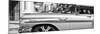 Cuba Fuerte Collection Panoramic BW - Vintage Car "Streetmachine" II-Philippe Hugonnard-Mounted Photographic Print