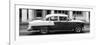 Cuba Fuerte Collection Panoramic BW - Vintage Car-Philippe Hugonnard-Framed Photographic Print