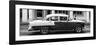 Cuba Fuerte Collection Panoramic BW - Vintage Car-Philippe Hugonnard-Framed Photographic Print