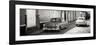 Cuba Fuerte Collection Panoramic BW - Vintage Cars in Trinidad-Philippe Hugonnard-Framed Photographic Print