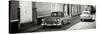 Cuba Fuerte Collection Panoramic BW - Vintage Cars in Trinidad-Philippe Hugonnard-Stretched Canvas