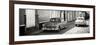 Cuba Fuerte Collection Panoramic BW - Vintage Cars in Trinidad-Philippe Hugonnard-Framed Photographic Print