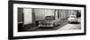 Cuba Fuerte Collection Panoramic BW - Vintage Cars in Trinidad-Philippe Hugonnard-Framed Photographic Print