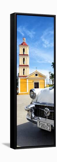 Cuba Fuerte Collection Panoramic - Church in Santa Clara-Philippe Hugonnard-Framed Stretched Canvas